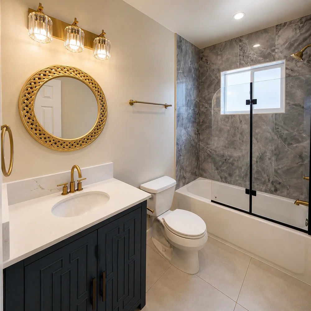 Custom ADU Construction with Contemporary Interior Finishes, Chatsworth, CA, by KM Builders