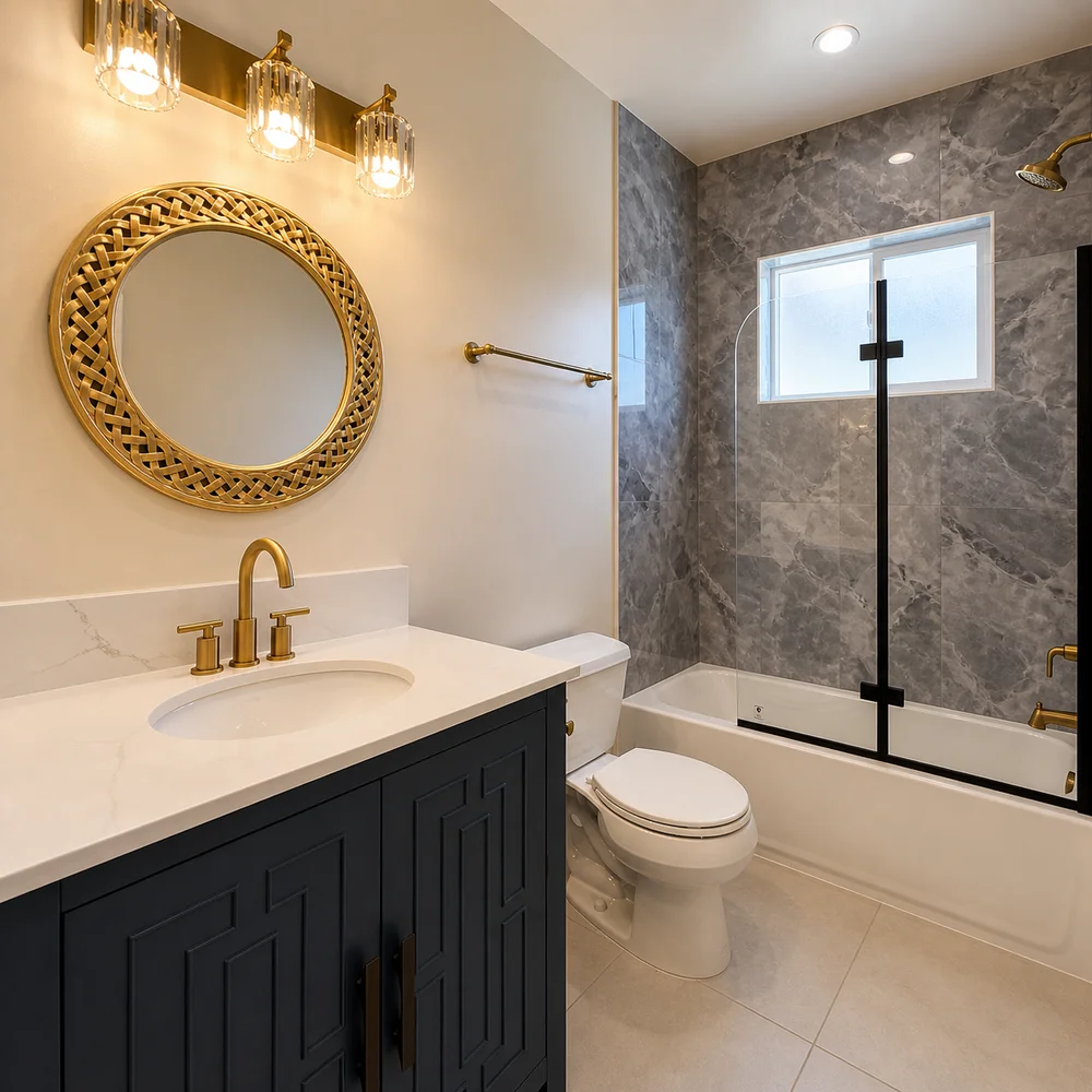 Custom ADU Construction with Contemporary Interior Finishes, Chatsworth, CA, by KM Builders