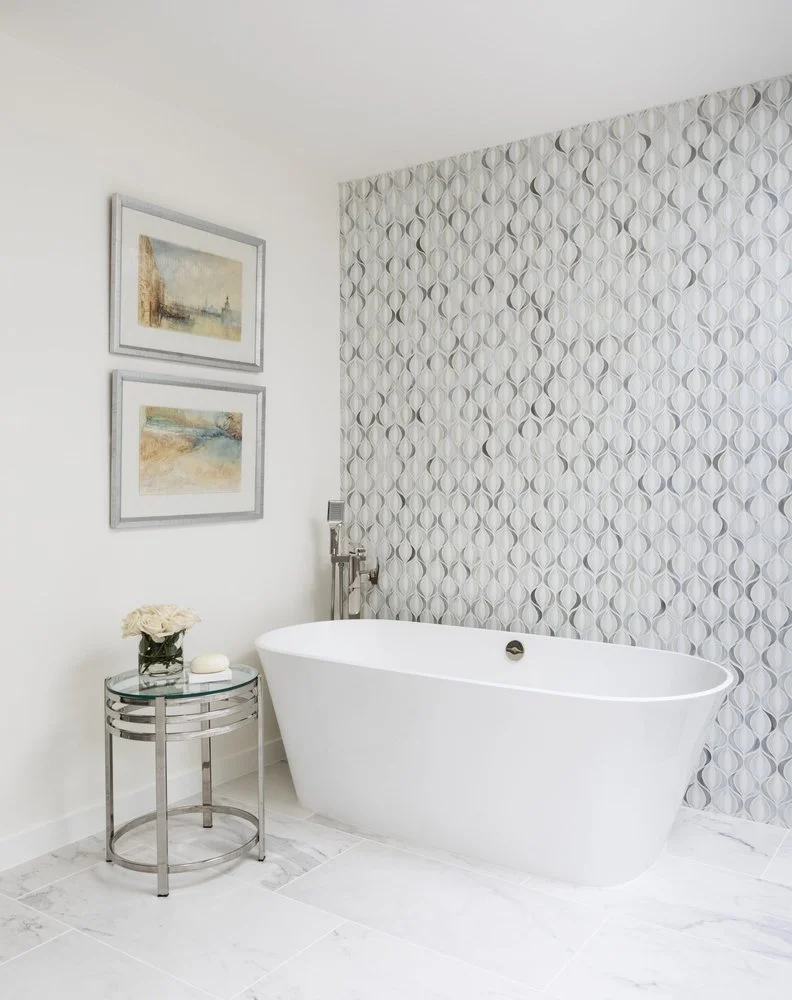 Bright, Transitional Bathroom Remodel, Los Angeles, CA, by KM Builders