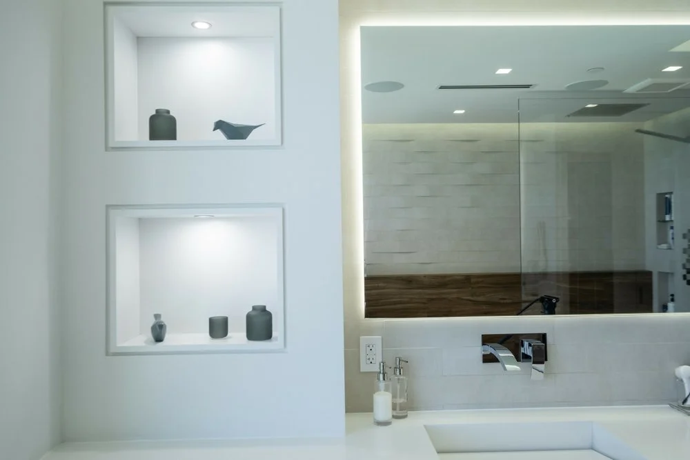 Coastal-Inspired Bathroom Remodel, Santa Monica, CA, by KM Builders