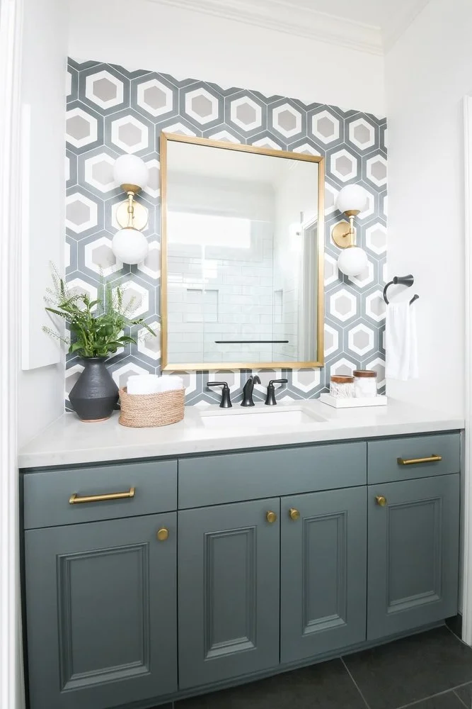 Design-Driven Bathroom Remodel, West Hollywood, CA, by KM Builders
