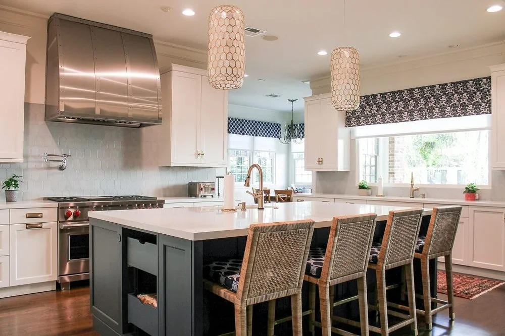 Elegant Kitchen Remodeling with Brass Accents & Modern Storage, Beverly Hills, CA, by KM Builders