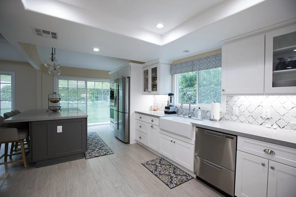 Full Kitchen Remodeling, Woodland Hills, CA, by KM Builders