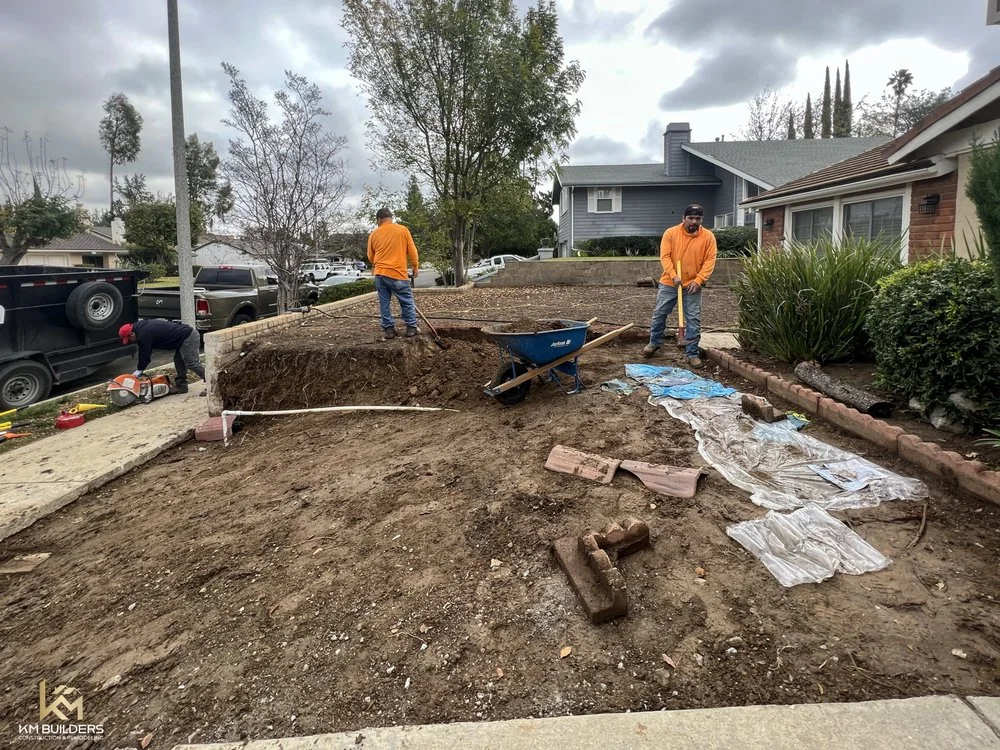 Landscaping and Pavers, Los Angeles, CA, by KM Builders