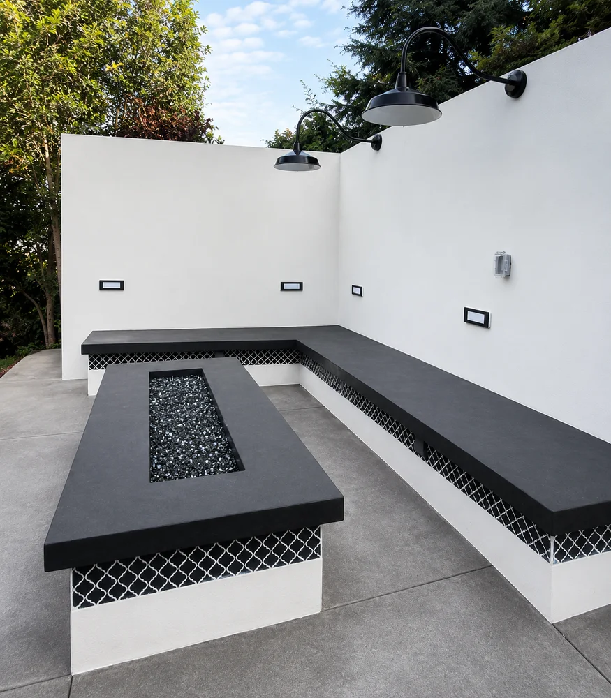 Luxury Backyard Remodel With Pool & Outdoor Kitchen, Encino, CA, by KM Builders